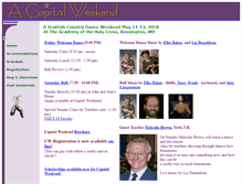 Tablet Screenshot of capitalweekend.org